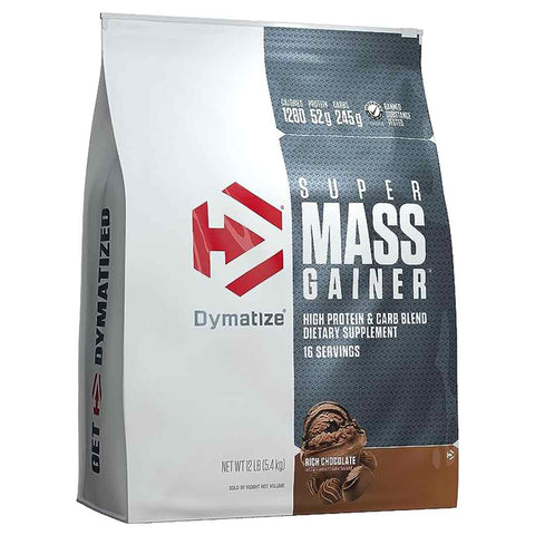 Dymatize Super Mass Gainer 12 Lbs Rich Chocolate