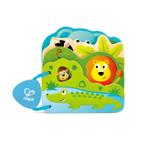 Hape - Baby'S Wild Animal Book