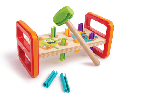 Hape - Monster Match 'N' Smash Hammer Bench