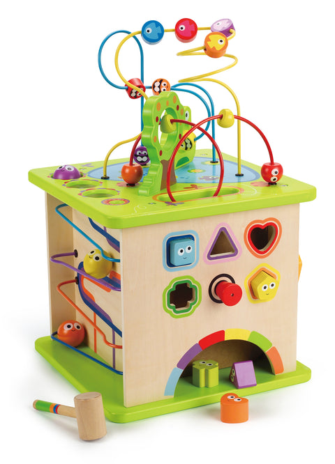 Hape - Country Critters Play Cube