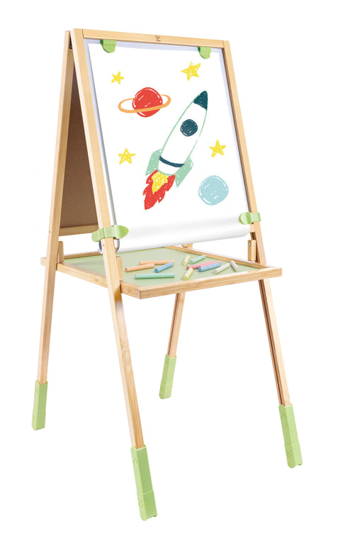 Hape - Step Up Bamboo Easel