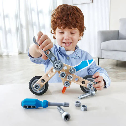 Hape - Build 'N' Drive Motorbike Set