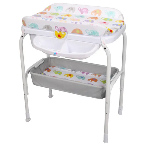 Thekiddoz Bath And Changing Table - Elephant Design