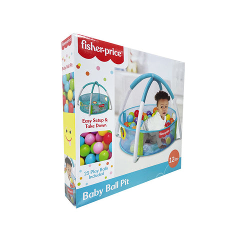 Fisher Price Baby Ball Pit W/25 Balls