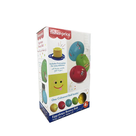 Fisher Price Bouncy Egg With Foot Pump