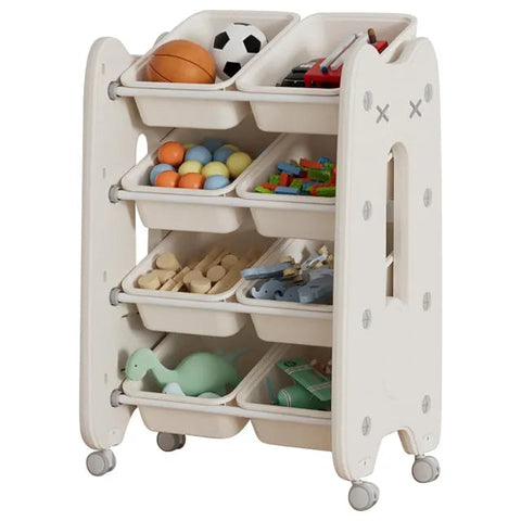 Little Angel Toys Storage Rack (White)