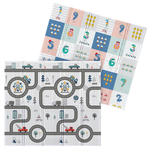 Galaxy - Baby Reversible Playmats - Numbers (1.5Cm Thick)