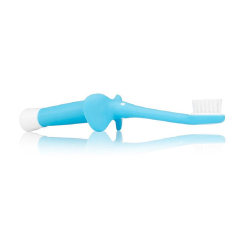 Infant-To-Toddler Toothbrush, Blue Elephant, 1-Pack