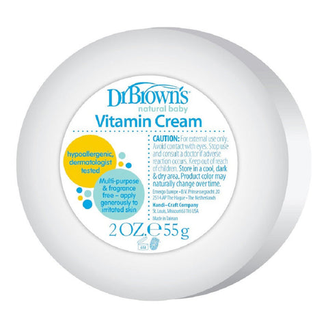 Natural Baby Vitamin Cream, 2 Oz/55 G