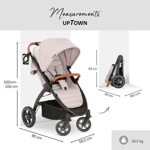 Hauck - Standard Stroller Uptown (Beige)