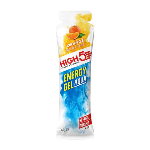 High 5 - Energy Gel Aqua Orange  With Fruit Juice 66gm