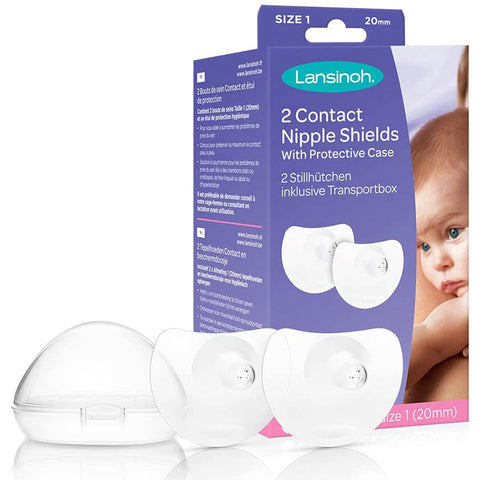 Lansinoh - Contact Nipple Shields 20Mm (Pack Of 2)