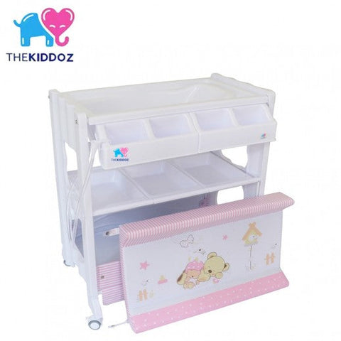 Thekiddoz Changing Table With Bathtub - Girl