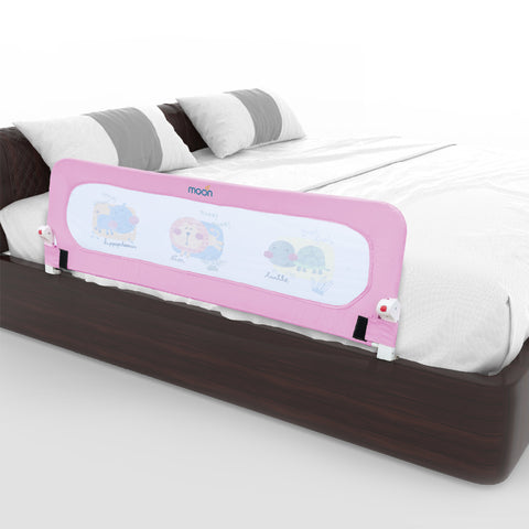 Moon - Sequr-Baby/Child Safety Bed Rail - Pink