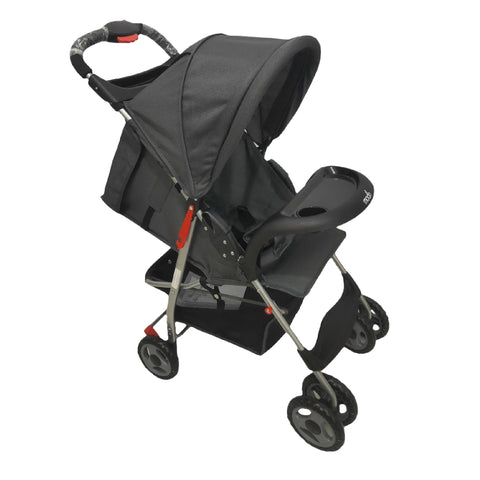 Moon - Bezik - One Fold Stroller (Dark Grey)