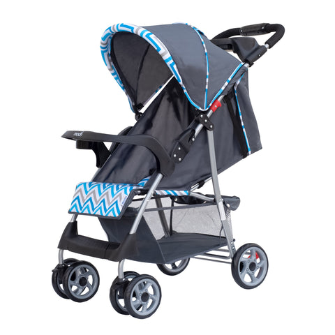 Moon Trek One Fold Stroller (Blue)