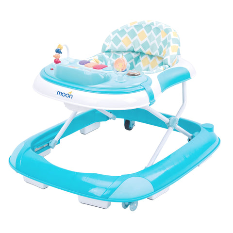 Moon - Muv Baby/Child Walker With Music & Toys (Blue)