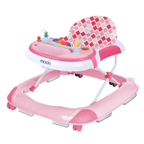 Moon - Muv Baby/Child Walker With Music & Toys (Pink)