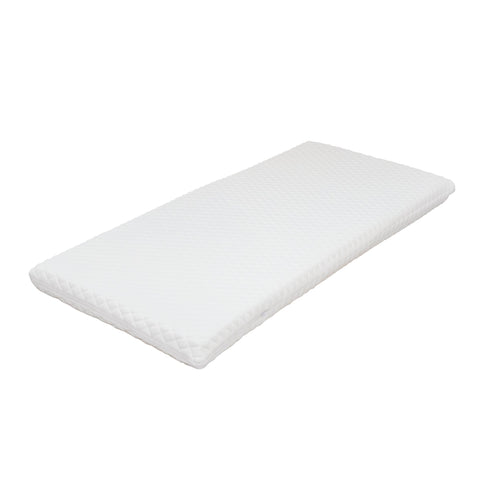 Moon - Baby Quilted Crib Mattress (White)