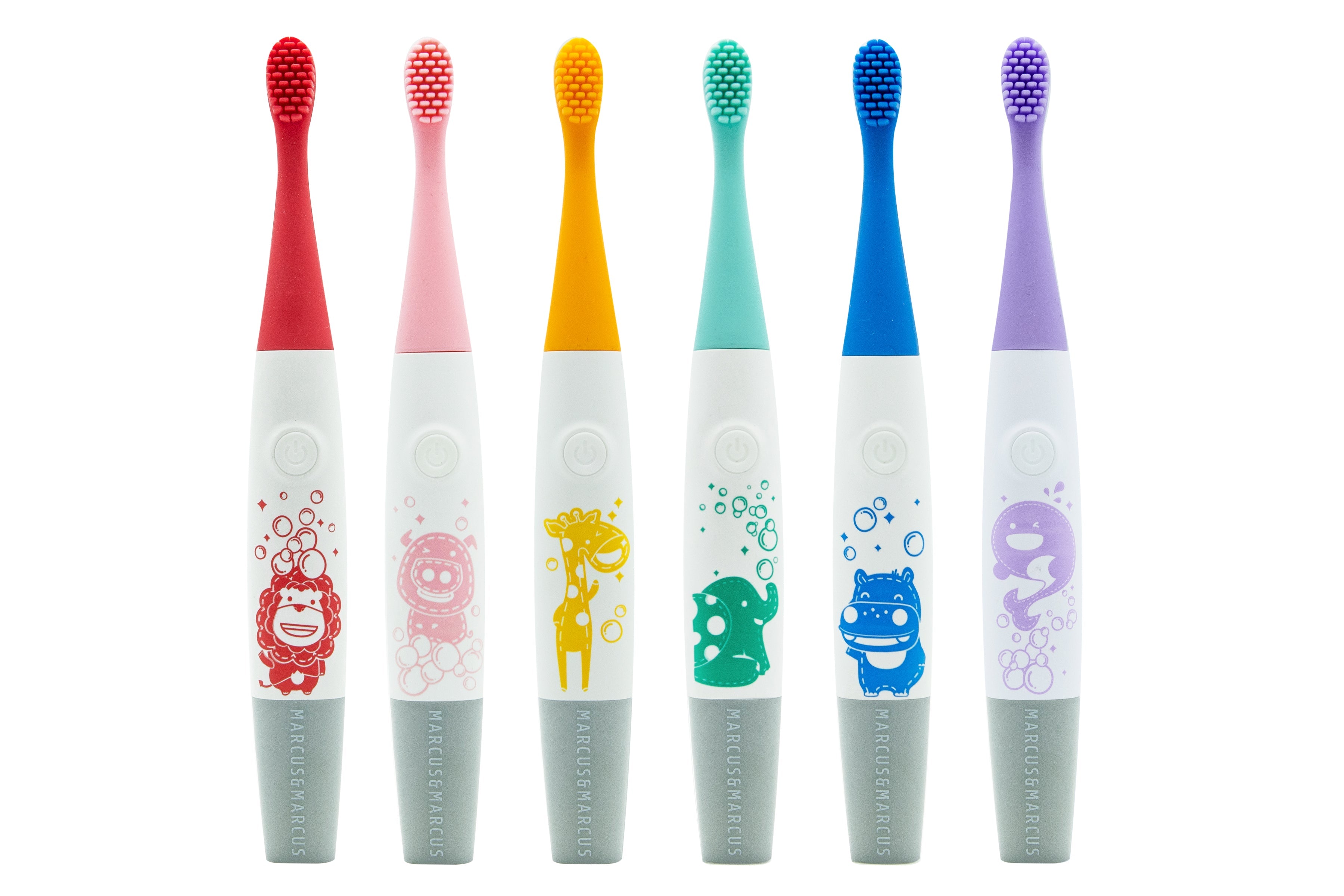 Marcus & Marcus Kids Sonic Electric Silicone Toothbrush - Lola | Oral Care Marcus & Marcus Kids Sonic Electric Silicone Toothbrush - Lola | Oral Care