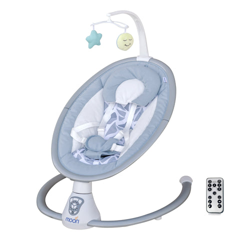 Moon - Musical Baby Swing (Blue)