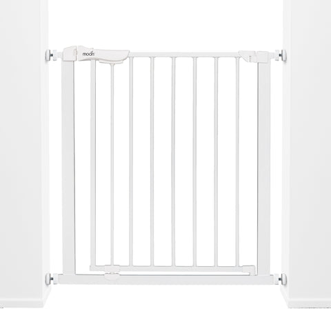 Moon - Safety Metal Gate 74.5-86 Cm (White)