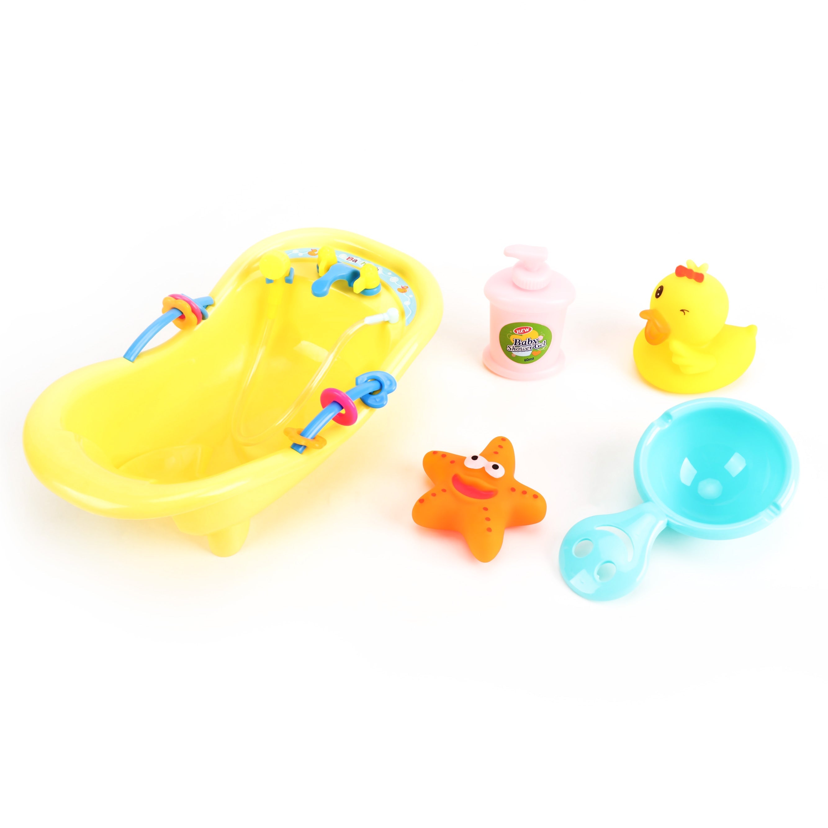 Moon - Mini Duck Bath Tub (Yellow) | Learning & Activity Bath Toys Moon - Mini Duck Bath Tub (Yellow) | Learning & Activity Bath Toys