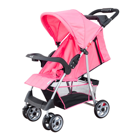 Moon Trek One Fold Stroller (Pink)