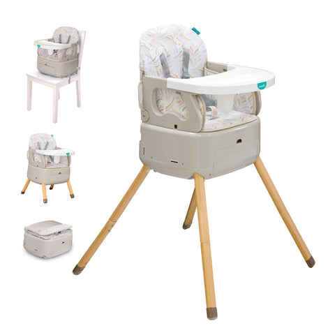 Moon 4 -In 1 Multi Function High Chair (Beige)