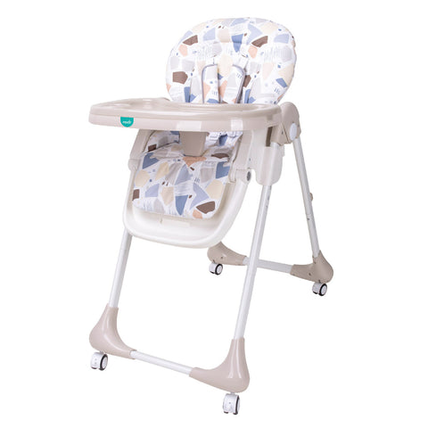 Moon Baby High Chair (White+Pink)