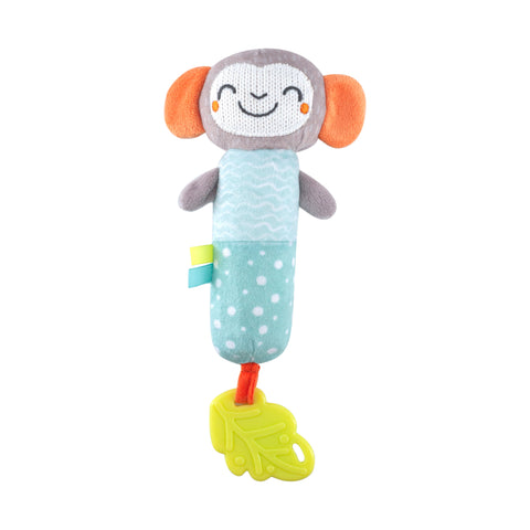 Moon - Jungle Friends Soft Rattle Toy ( Monkey)