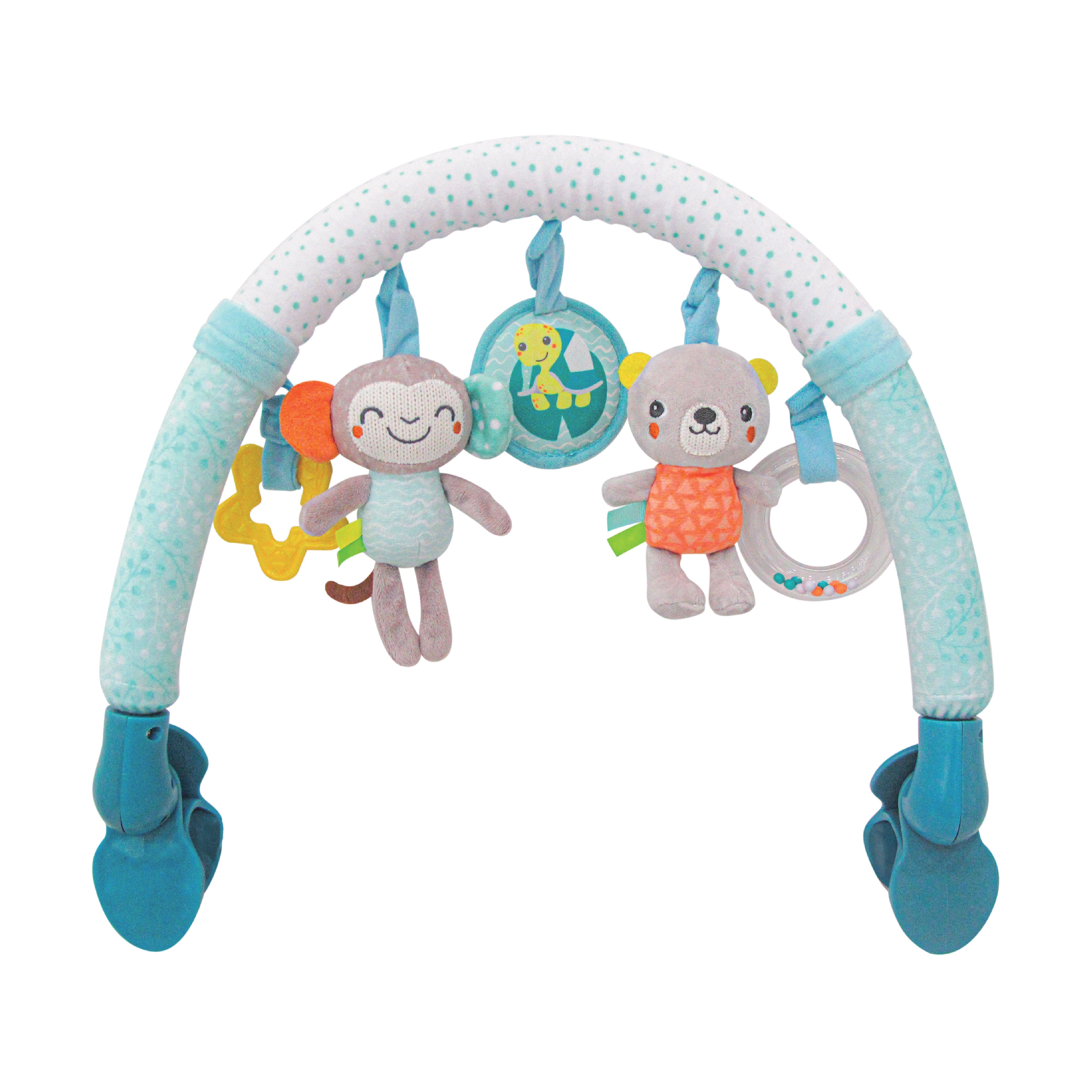 Moon - Jungle Friends Activity Toy Bar | Crib & Cot Mobiles Moon - Jungle Friends Activity Toy Bar | Crib & Cot Mobiles
