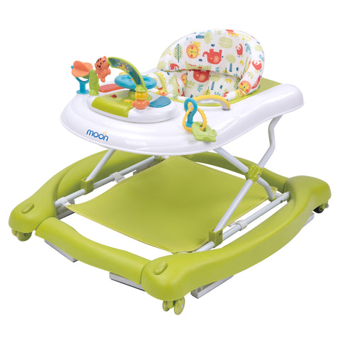 Moon - Crusie 4-in-1 Walker With Music Box (Green)