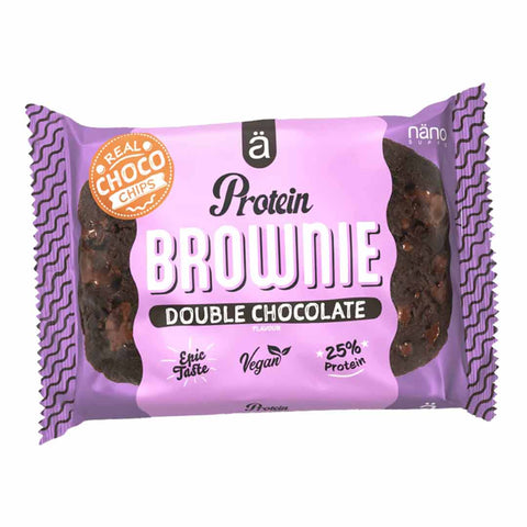 Nanosupps Protein Brownie Double Chocolate Flavour 60G