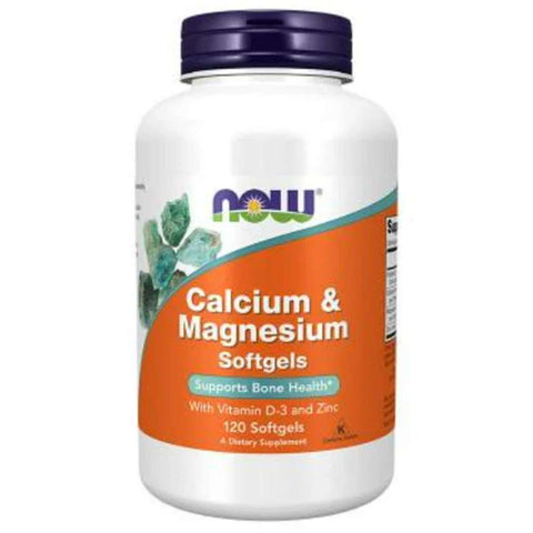 Now Calcium & Magnesium Softgels 120`S 120CAP