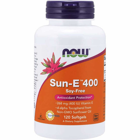 Now Vitamin Sun -E 400 120 Softgels