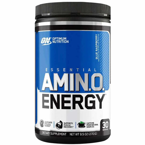 Optimum Nutrition Amino Energy 270 G Blue Raspberry 30 Servings