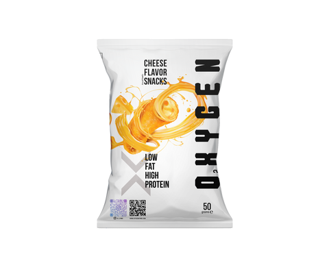 Oxygen Protein Snacks Cheese 50G