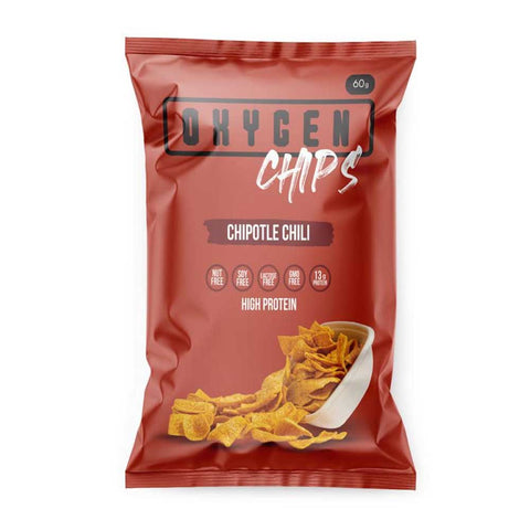 Oxygen Protein Chips Chipotle Chili 60G | Kulud Pharmacy