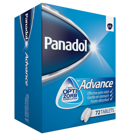 Buy Panadol Advance Tablet 72 PC Online - Kulud Pharmacy