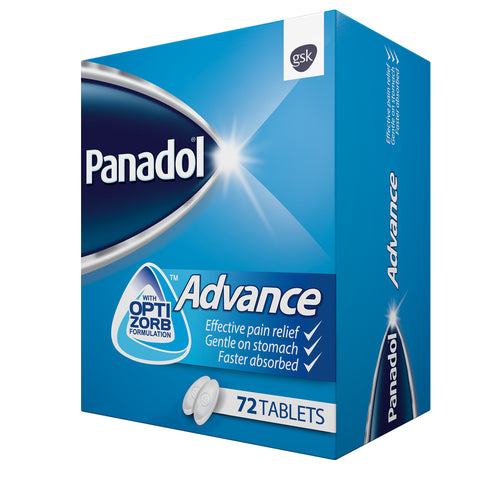 Buy Panadol Advance Tablet 72 PC Online - Kulud Pharmacy