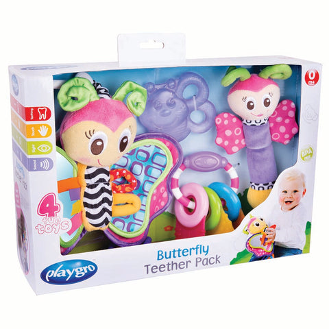 Playgro - Butterfly Gift Pack With Keys