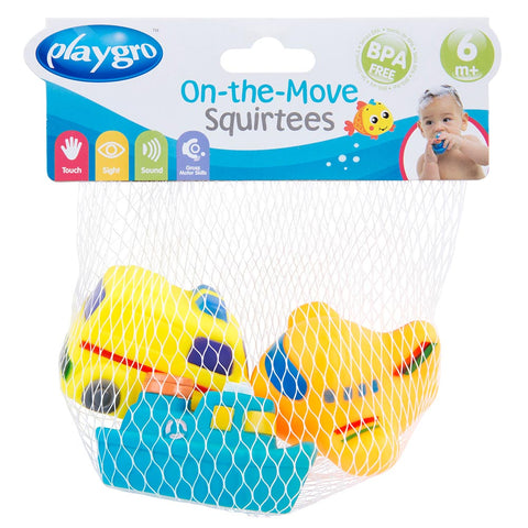 Playgro - On The Move Squirtees