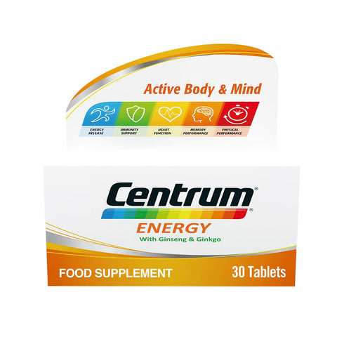 Centrum Energy Multivitamin Tablet 30 Tab
