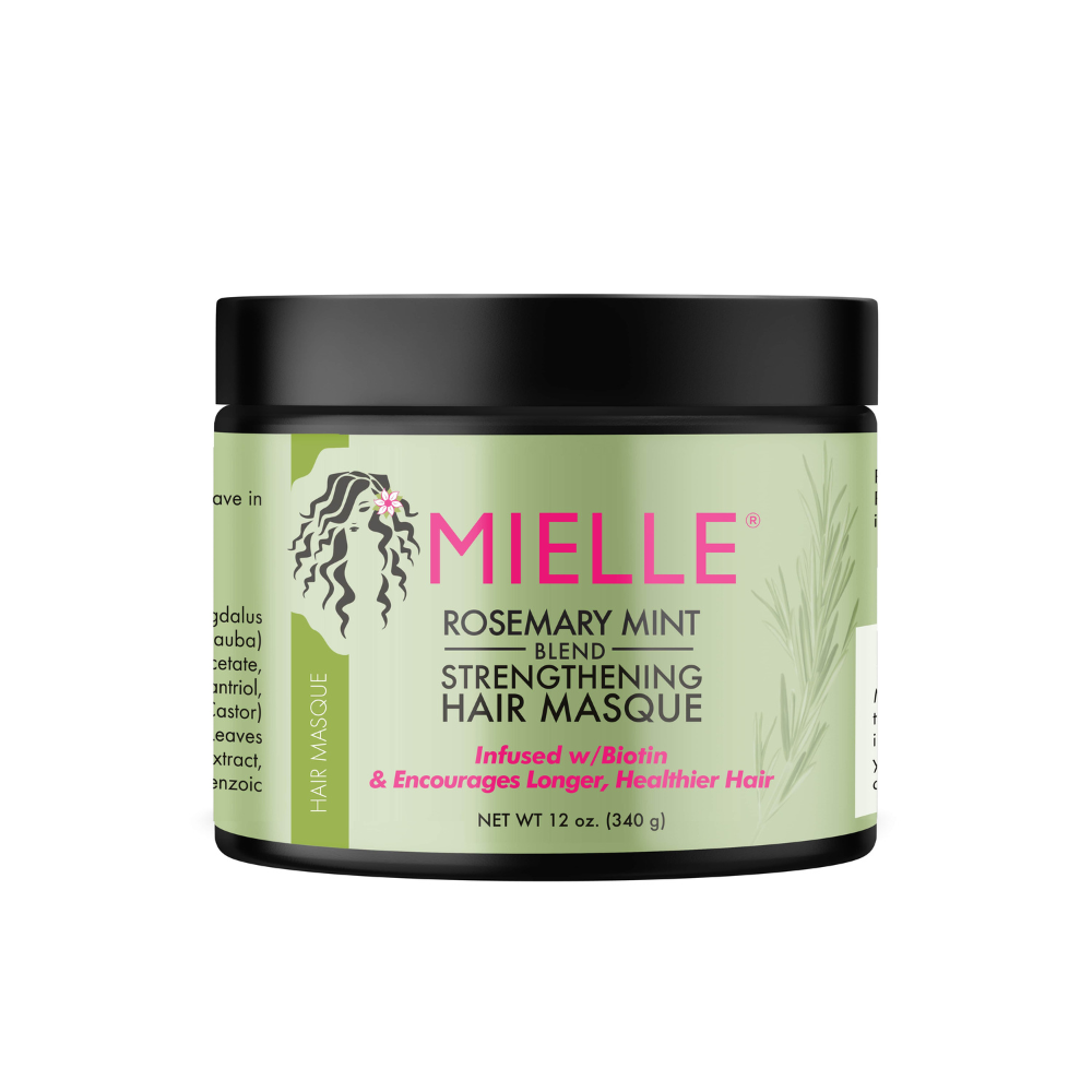 Mielle Rosemary Mint Strengthening Hair Masque 340G | Hair & Scalp Mielle Rosemary Mint Strengthening Hair Masque 340G | Hair & Scalp