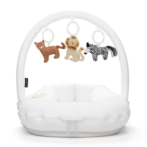 Dockatot Toy Bundle White Arch - Day At The Zoo