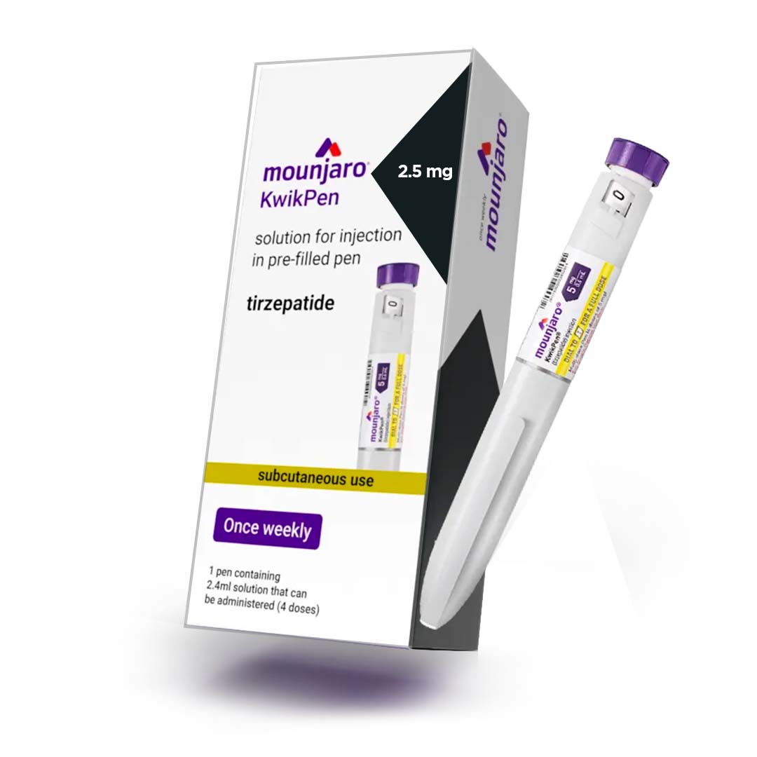 Mounjaro Kwikpen 2.5Mg/0.6Ml Pre-Filled Pen 1'S (4 Doses/Pen) | Kulud ...