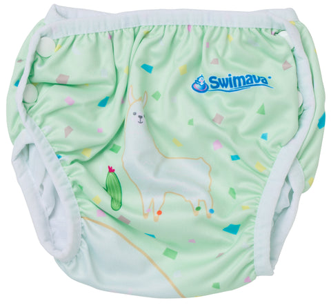 Swimava Baby Swim Diaper Llama Drama