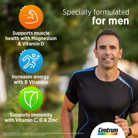 Buy Centrum Men Tablet 60 Tab Online - Kulud Pharmacy