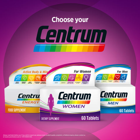 Buy Centrum Women Multivitamin Tablet 60 PC Online - Kulud Pharmacy